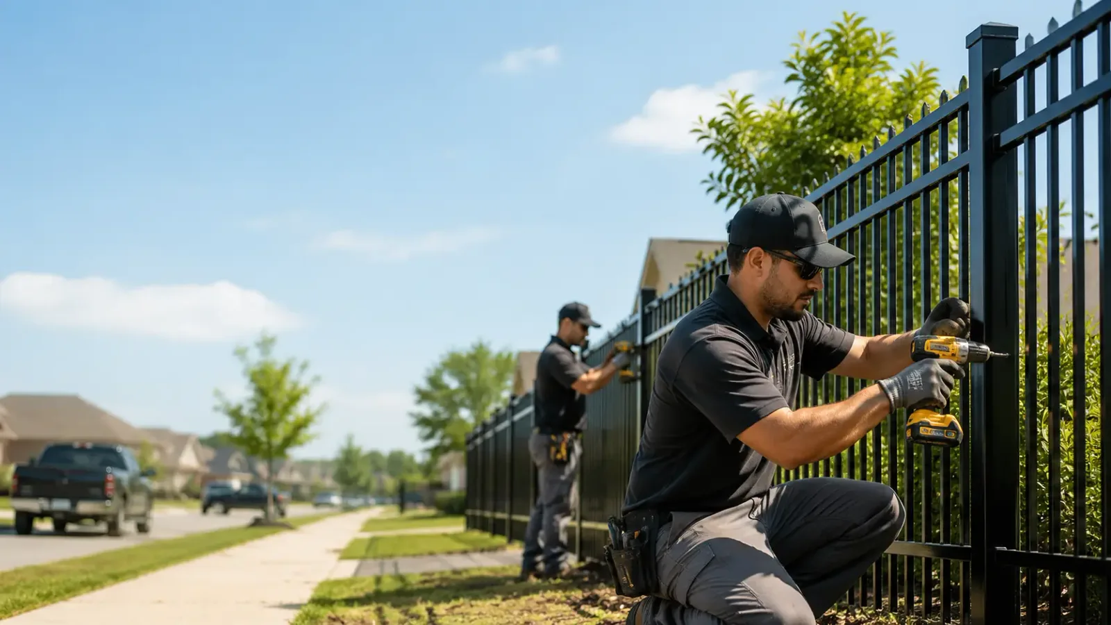 Metal Fence Installation in Kewaskum, WI